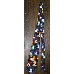 Disney Mickey & Co Balancine The Tie Works M8ckey Mouse Necktie 1990s Vintage